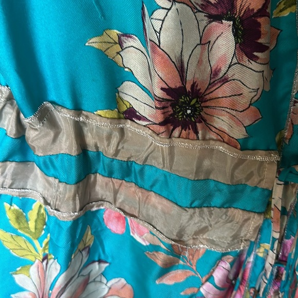 Silk Johnny Was gorgeous dress sz M - Picture 7 of 11